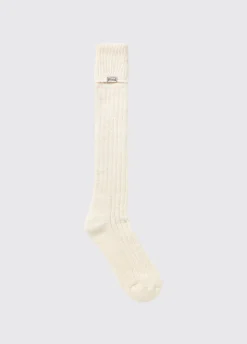 Alpaca Socks - Cream