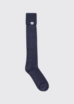 Alpaca Socks - Navy