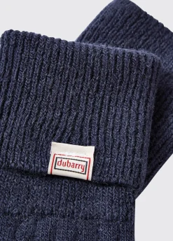 Alpaca Socks - Navy