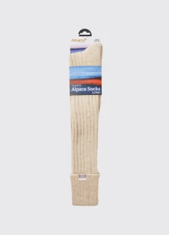Alpaca Socks - Oat