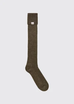 Alpaca Socks - Olive