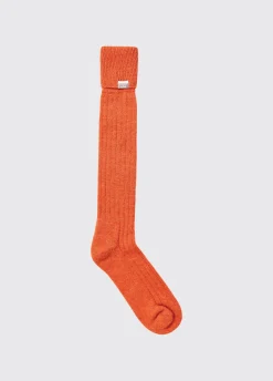 Alpaca Socks - Terracotta