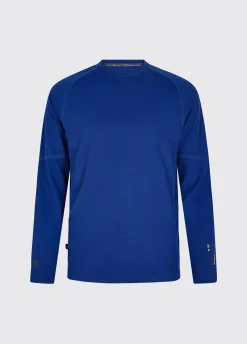 Ancona Mens Long-Sleeved T-Shirt - Ultramarine