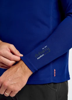 Ancona Mens Long-Sleeved T-Shirt - Ultramarine