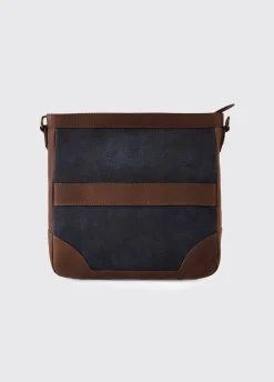 Ardmore Ladies Cross Body Bag - Navy/Brown