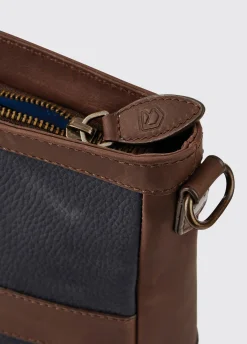 Ardmore Ladies Cross Body Bag - Navy/Brown