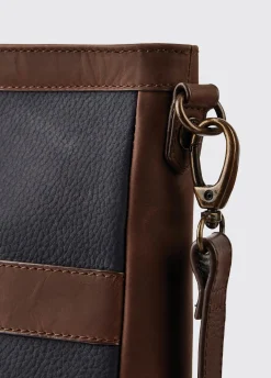 Ardmore Ladies Cross Body Bag - Navy/Brown