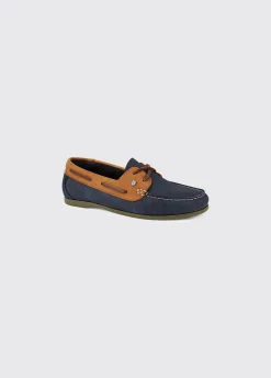 Aruba Deck Shoe - Denim/Tan