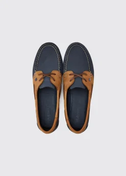 Aruba Deck Shoe - Denim/Tan