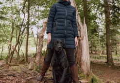 Ballybrophy Quilted Jacket - Navy