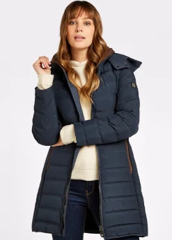 Ballybrophy Quilted Jacket - Navy