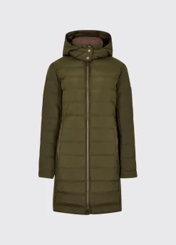Ballybrophy Quilted Jacket - Olive