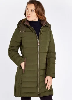 Ballybrophy Quilted Jacket - Olive
