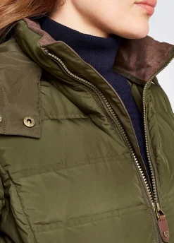 Ballybrophy Quilted Jacket - Olive