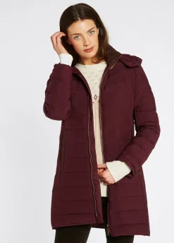 Ballybrophy Quilted Jacket - Ox Blood
