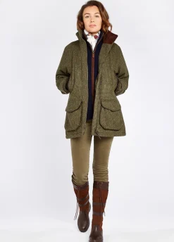 Ballynahinch Tweed Field Coat - Heath