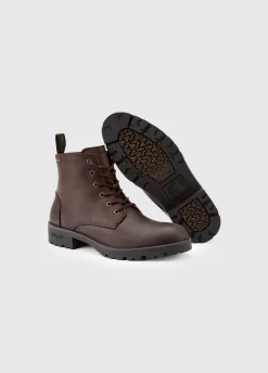Ballywater Men’s lace up Country Boots - Old Rum