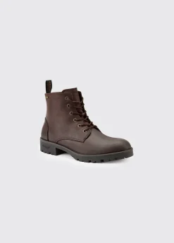 Ballywater Men’s lace up Country Boots - Old Rum