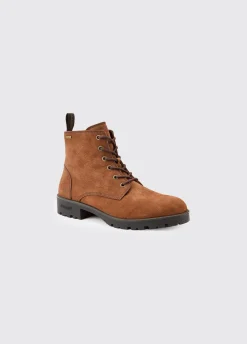 Ballywater Men’s lace up Country Boots - Walnut