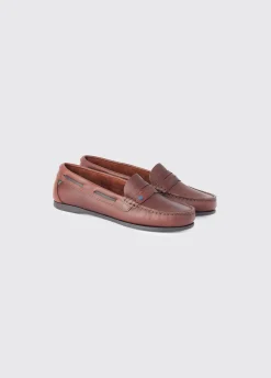 Belize Deck Shoe - Mahogany