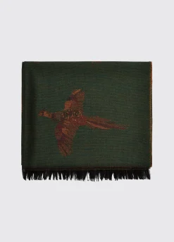 Birchdale Wool Stole - Ivy