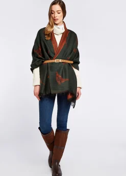 Birchdale Wool Stole - Ivy