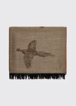 Birchdale Wool Stole - Taupe
