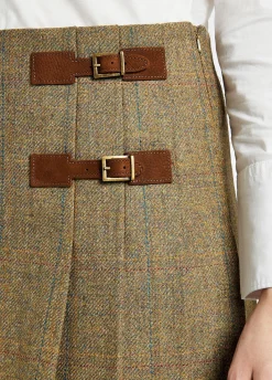 Blossom Tweed Skirt - Burren