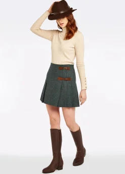 Blossom Tweed Skirt - Mist
