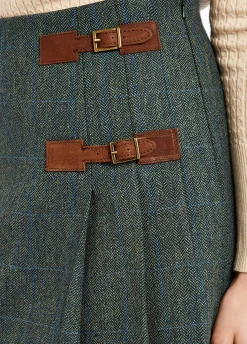 Blossom Tweed Skirt - Mist