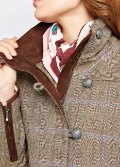 Bracken Tweed Jacket - Woodrose
