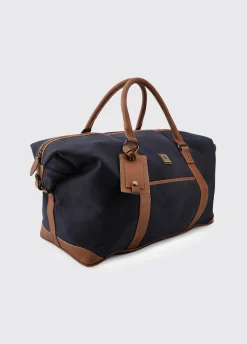 Brittas Wax Holdall - Navy