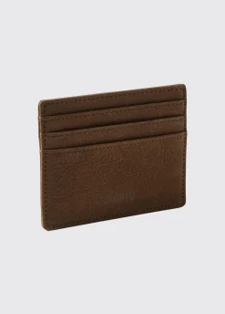Brooklodge Mens Card Holder - Walnut