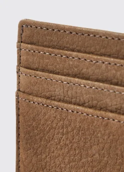 Brooklodge Mens Card Holder - Walnut