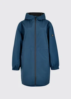 Brookside Women’s Hooded Rain Mac - Atlantic