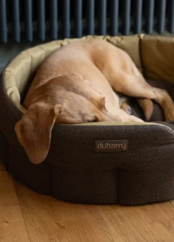 Buster Tweed dog bed - Mocha