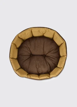 Buster Tweed dog bed - Mocha