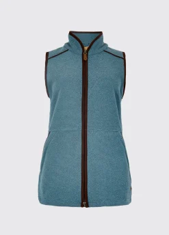 Carbury Fleece Gilet - Indigo