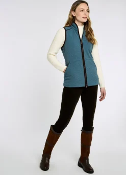 Carbury Fleece Gilet - Indigo