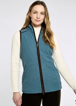 Carbury Fleece Gilet - Indigo
