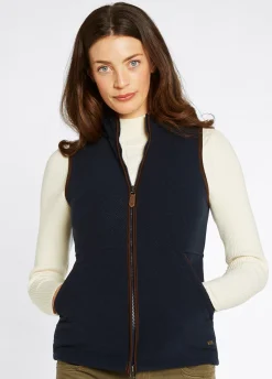 Carbury Women's Fleece Gilet - Navy