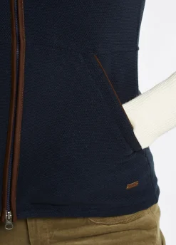 Carbury Women's Fleece Gilet - Navy