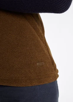 Carbury Women's Fleece Gilet - Walnut