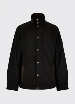 Carrickfergus Waxed Jacket - Black