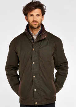 Carrickfergus Waxed Jacket - Olive