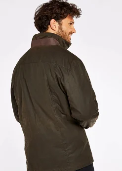 Carrickfergus Waxed Jacket - Olive