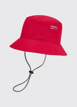 Castell Quick Dry Bucket Hat - Red