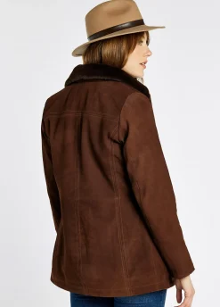 Clarke Leather Jacket - Walnut