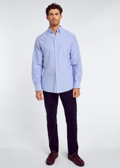 Clontarf Men’s Oxford Shirt - Pale Blue