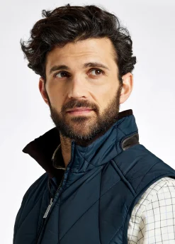 Colamber Men’s Quilted Gilet - Navy